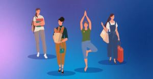 Ilustración temática de salud digital